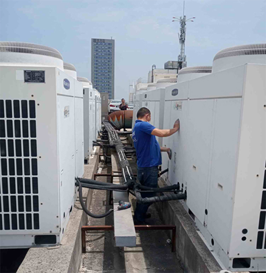 淅川中央空调制热和不制冷系统维修方法